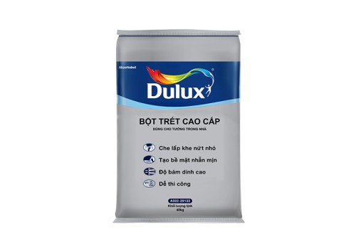 Bột trét tường cao cấp trong nhà DULUX - 40kg